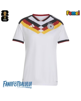 Germania Echipament de Fotbal Replică Mondial 2026 Femei Acasa Germania Echipament de Fotbal Replică Mondial 2026 Femei Acasa